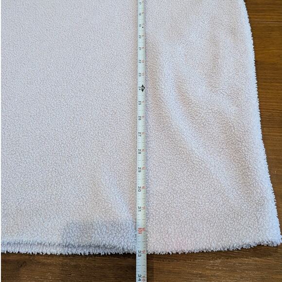 COS Lilac Teddy Fleece Long Sleeve Half Zip High Neck Tunic Dress, size XS - Picture 4 of 7